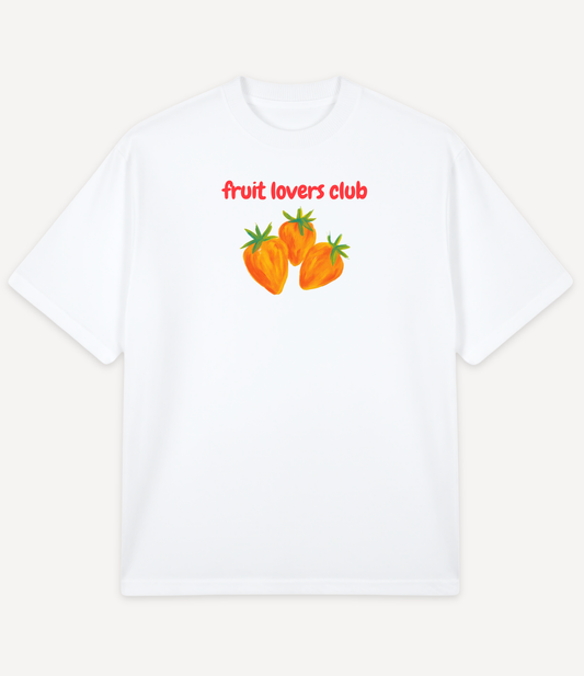 FRUIT LOVERS CLUB SMALL OVERSIZED T-SHIRT
