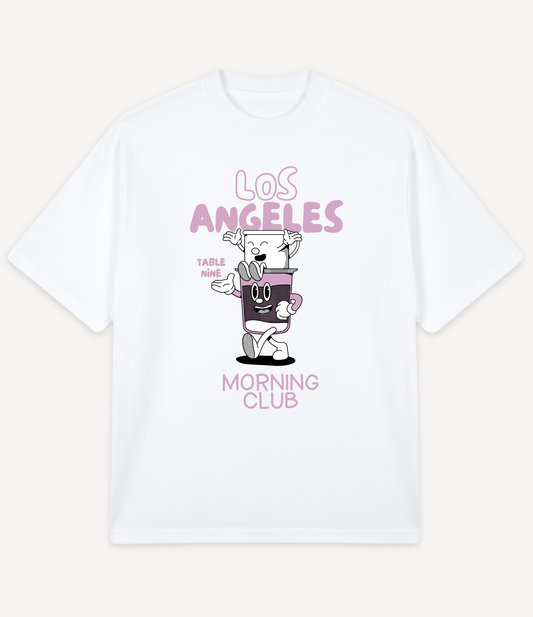 L.A. MORNING CLUB OVERSIZED T-SHIRT