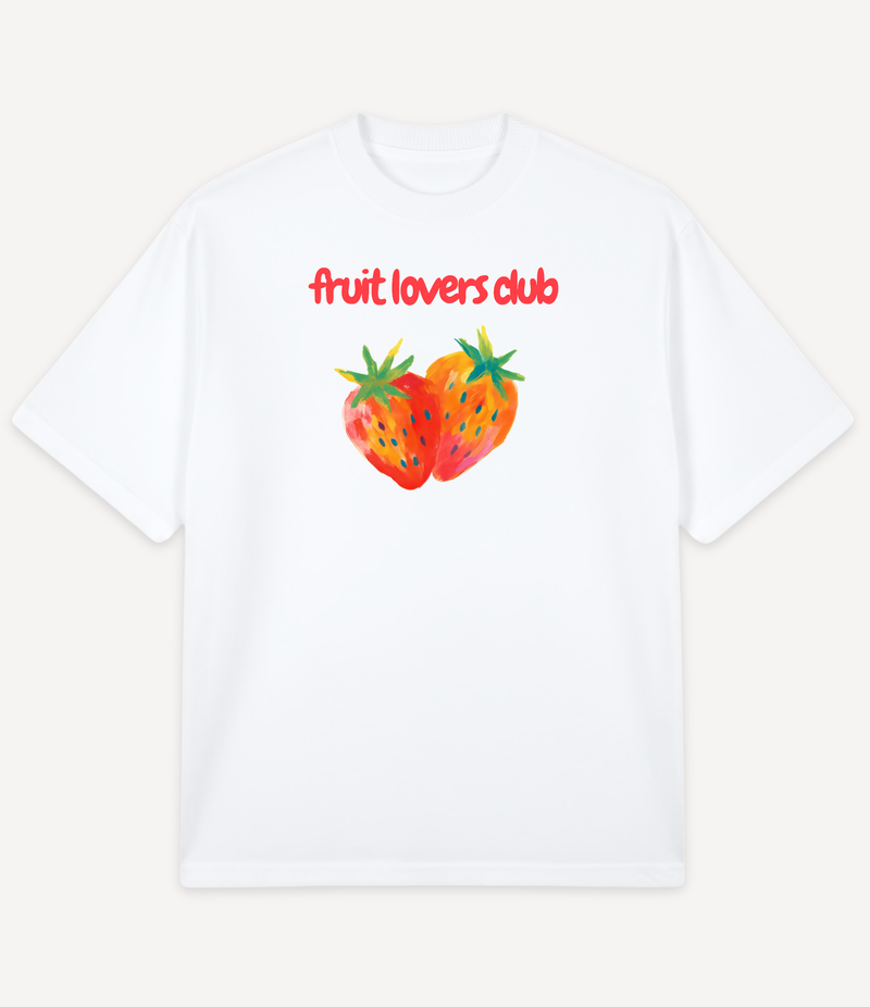 FRUIT LOVERS CLUB OVERSIZED T-SHIRT