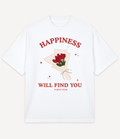 HAPPINESS WILL FIND YOU OVERSIZED T-SHIRT - Image 2