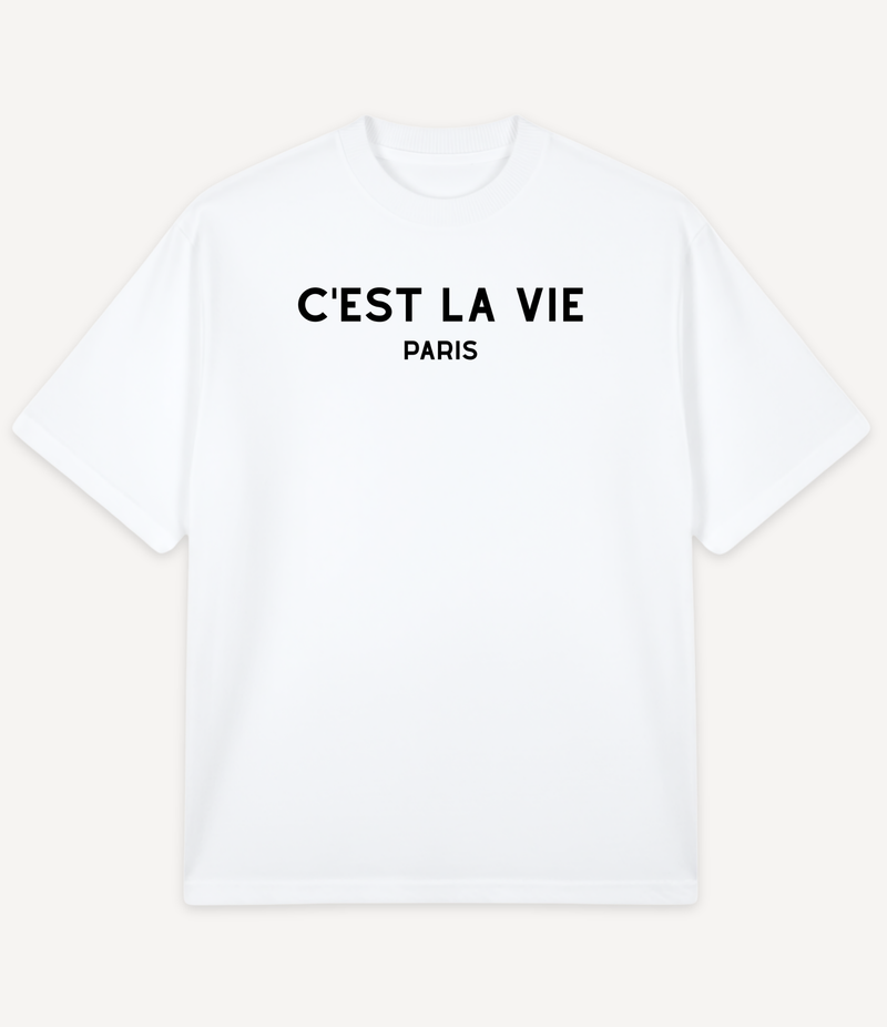 C'EST LA VIE OVERSIZED T-SHIRT