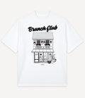 BRUNCH CLUB HOUSE OVERSIZED T-SHIRT - Image 1