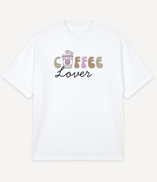 COFFEE LOVER OVERSIZED T-SHIRT