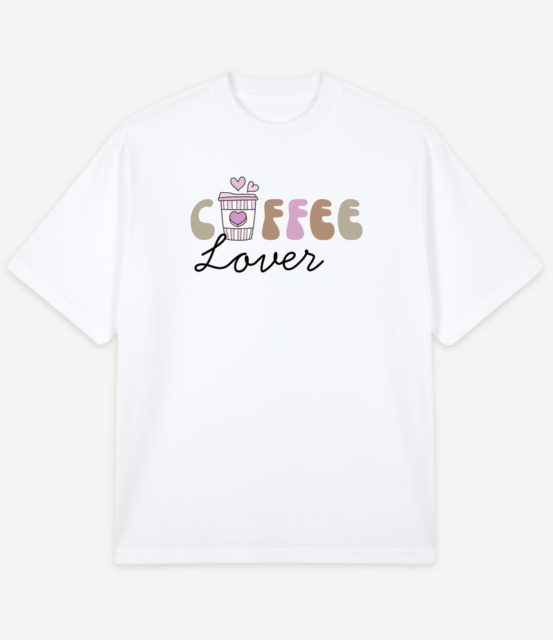 COFFEE LOVER OVERSIZED T-SHIRT
