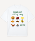BREAKFAST ALL DAY LONG OVERSIZED T-SHIRT - Image 1
