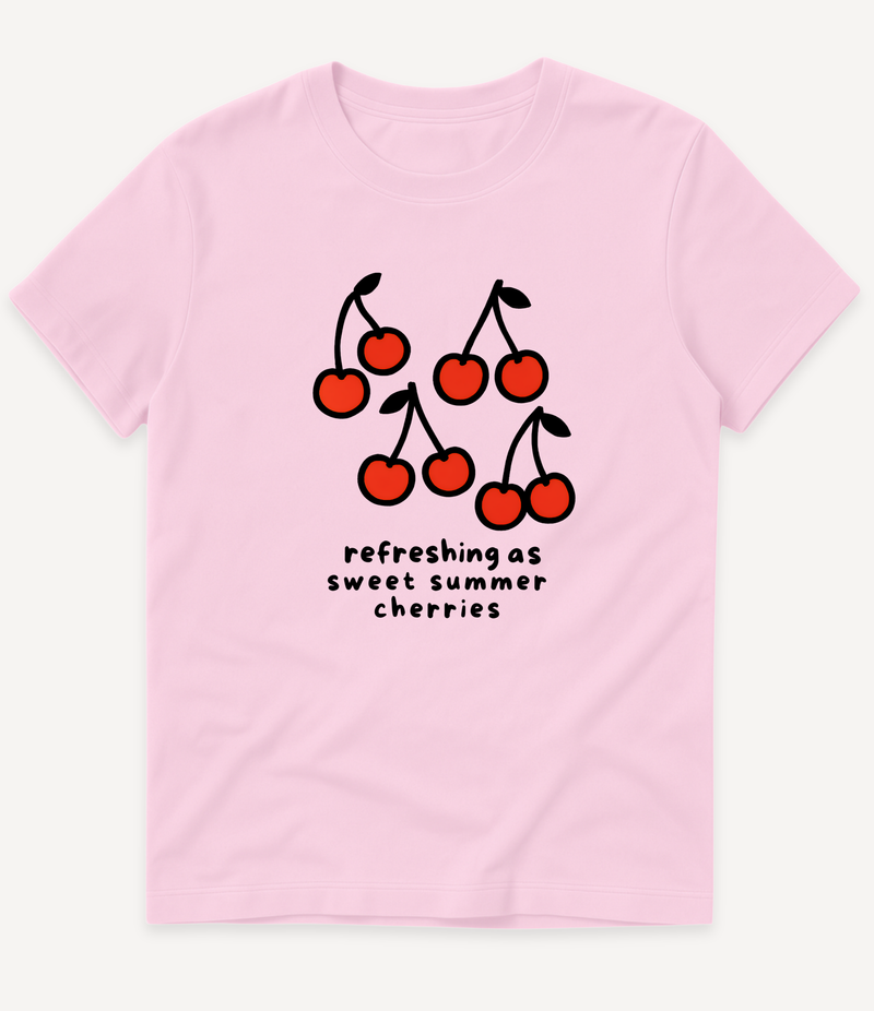 REFRESHING AS SWEET SUMMER CHERRIES T-SHIRT