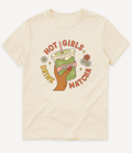 HOT GIRLS DRINK MATCHA T-SHIRT - Image 2