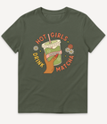 HOT GIRLS DRINK MATCHA T-SHIRT - Image 4