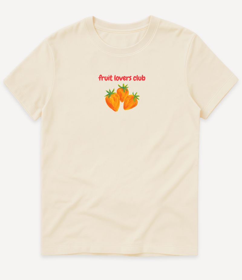 FRUIT LOVERS CLUB SMALL T-SHIRT