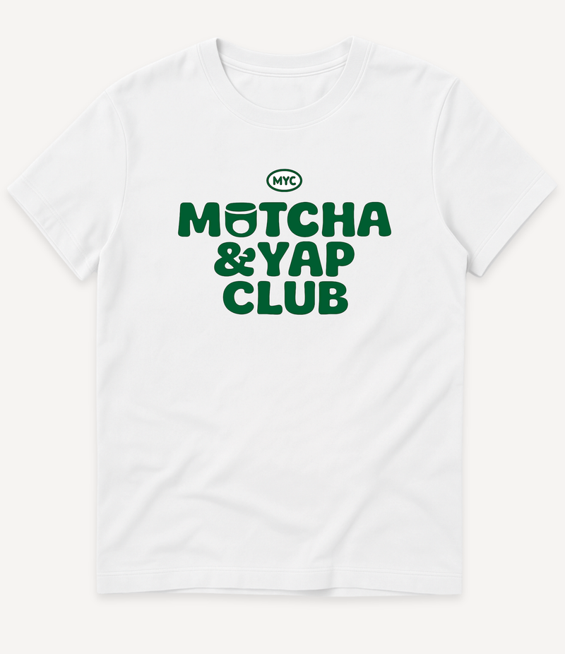MATCHA & YAP CLUB T-SHIRT