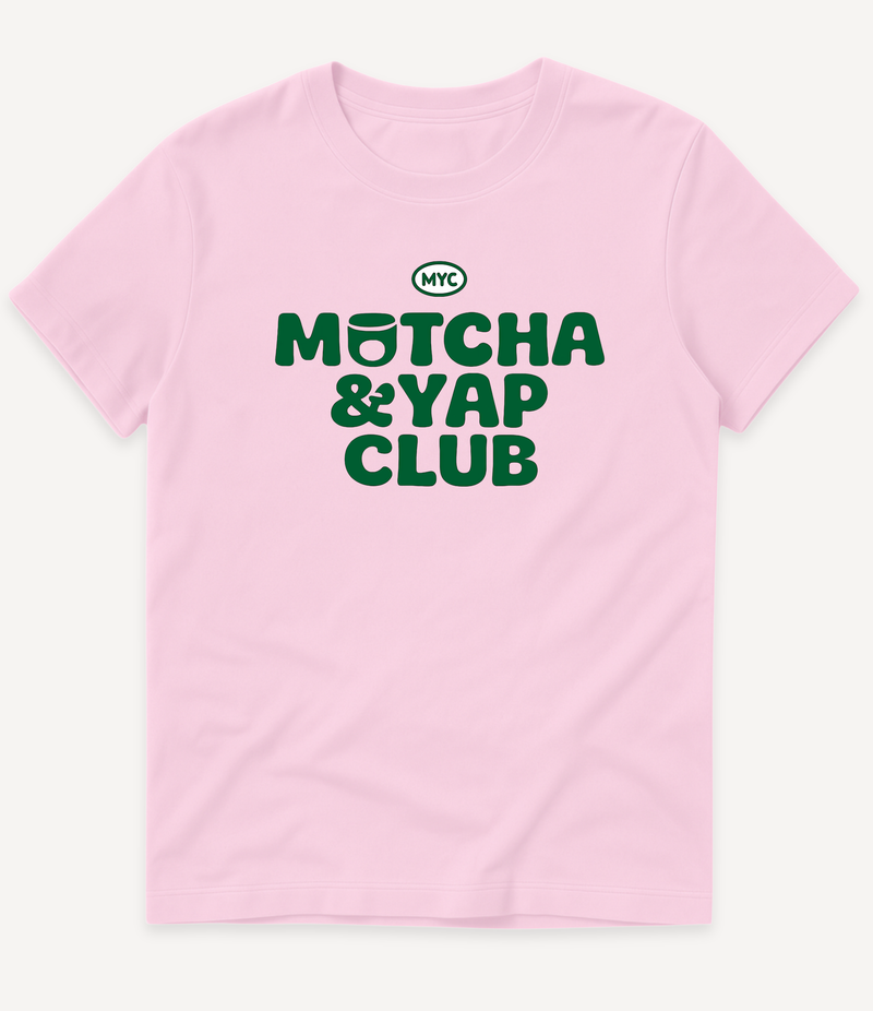 MATCHA & YAP CLUB T-SHIRT