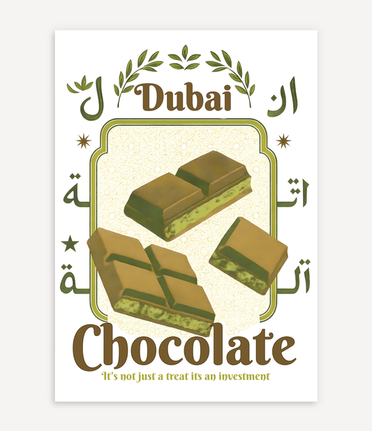 DUBAI CHOCOLATE POSTER