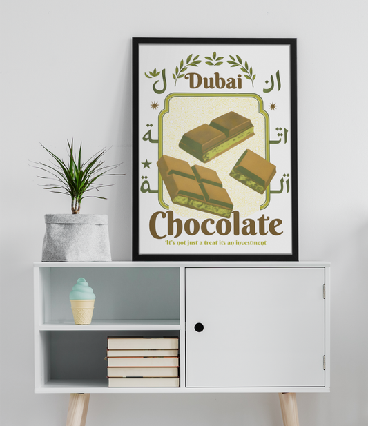 DUBAI CHOCOLATE POSTER