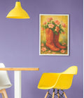 RED FLORAL BOOTS POSTER - Image 2