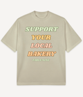SUPPORT YOUR LOCAL BAKERY OVERSIZED T-SHIRT - Image 3
