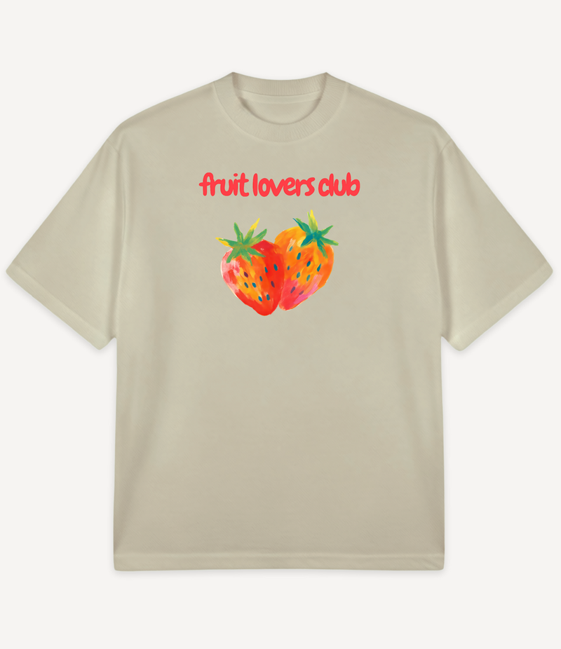 FRUIT LOVERS CLUB OVERSIZED T-SHIRT