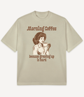 MORNING COFFEE OVERSIZED T-SHIRT - Image 3