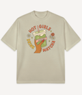 HOT GIRLS DRINK MATCHA OVERSIZED T-SHIRT - Image 2
