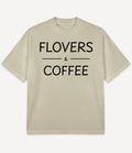 FLOVERS AND COFFEE OVERSIZED T-SHIRT - Image 3