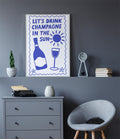 CHAMPAGNE IN THE SUN POSTER - Image 2