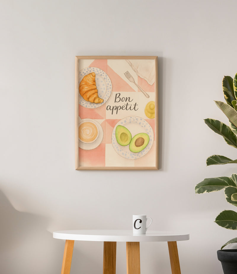 BON APPETIT POSTER