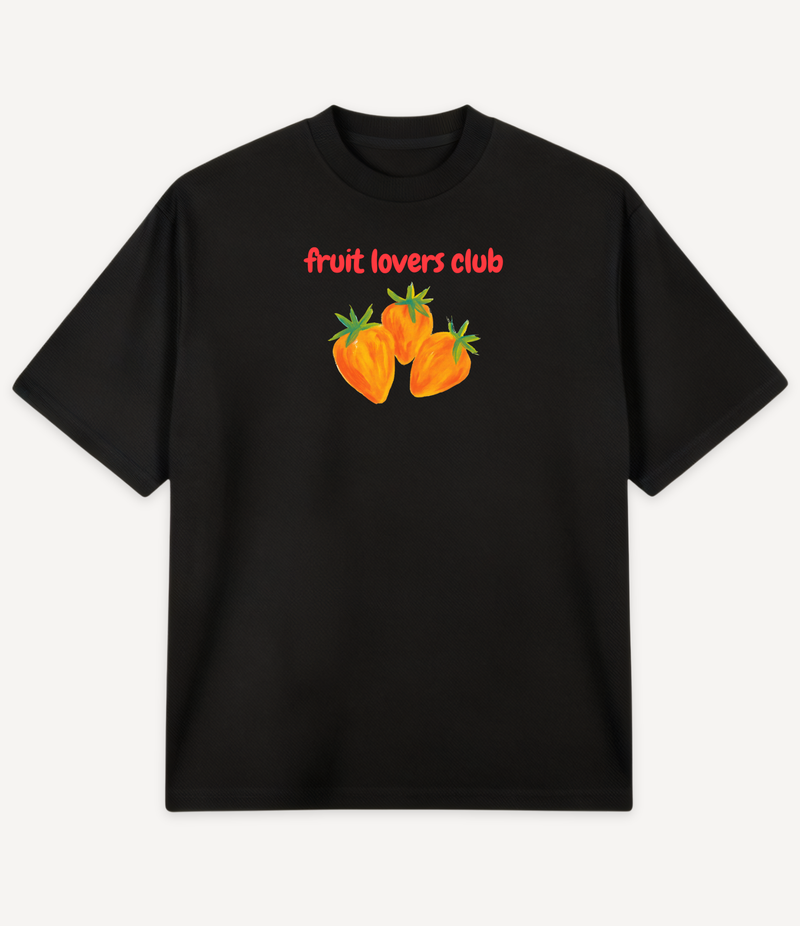 FRUIT LOVERS CLUB SMALL OVERSIZED T-SHIRT
