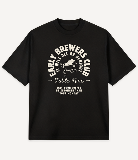 EARLY BREWERS OVERSIZED T-SHIRT