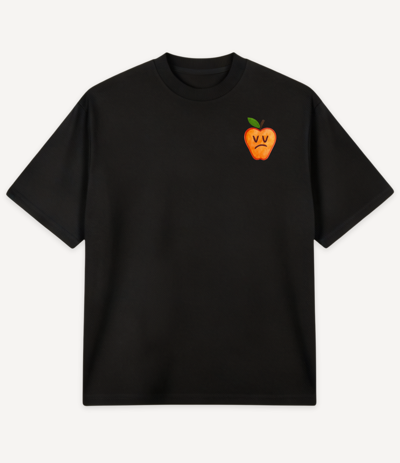 MAD ORANGE APPLE OVERSIZED T-SHIRT