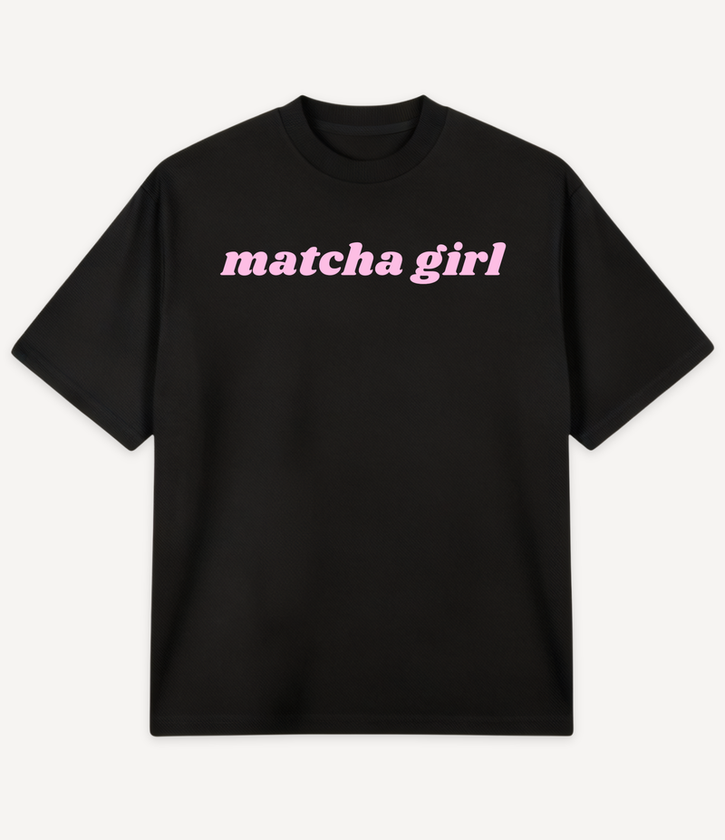 MATCHA GIRL OVERSIZED T-SHIRT