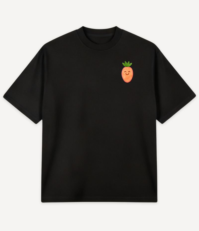 HAPPY PEACH OVERSIZED T-SHIRT