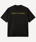 COFFEE AND BOOKS OVERSIZED T-SHIRT - Image 2