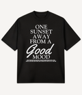 ONE SUNSET AWAY FROM A GOOD MOOD OVERSIZED T-SHIRT - Image 2
