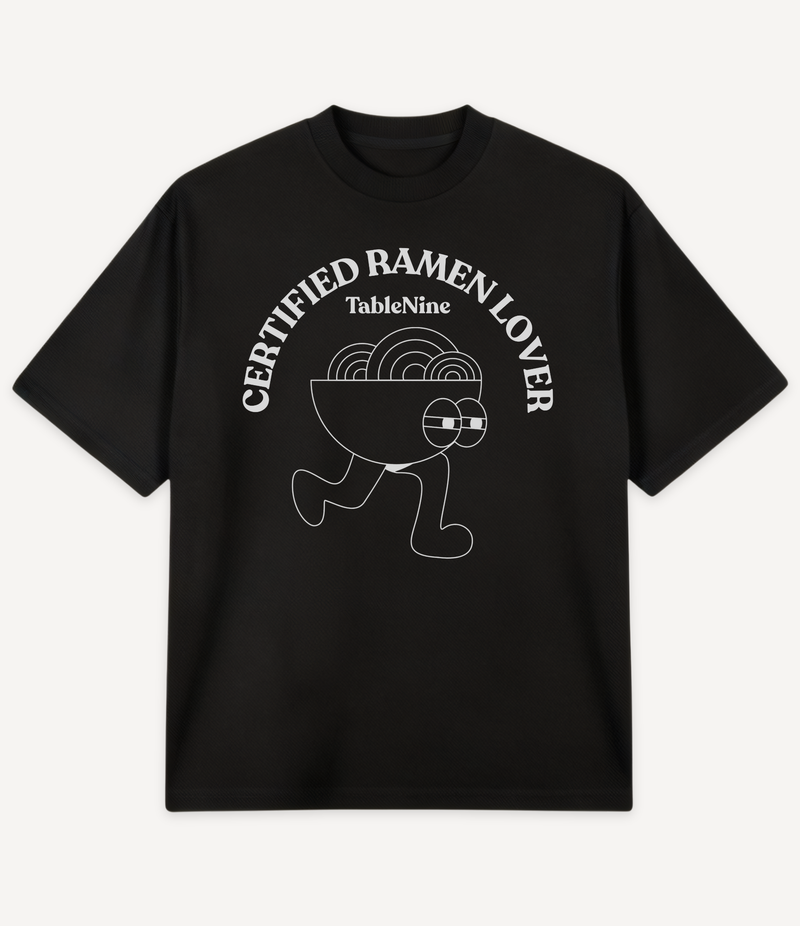 CERTIFIED RAMEN LOVER OVERSIZED T-SHIRT