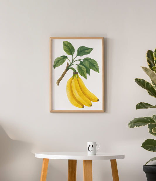 BANANA PLANTA POSTER