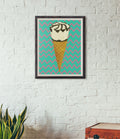 ICE CREAM POSTER IN TÜRKIS - Image 2