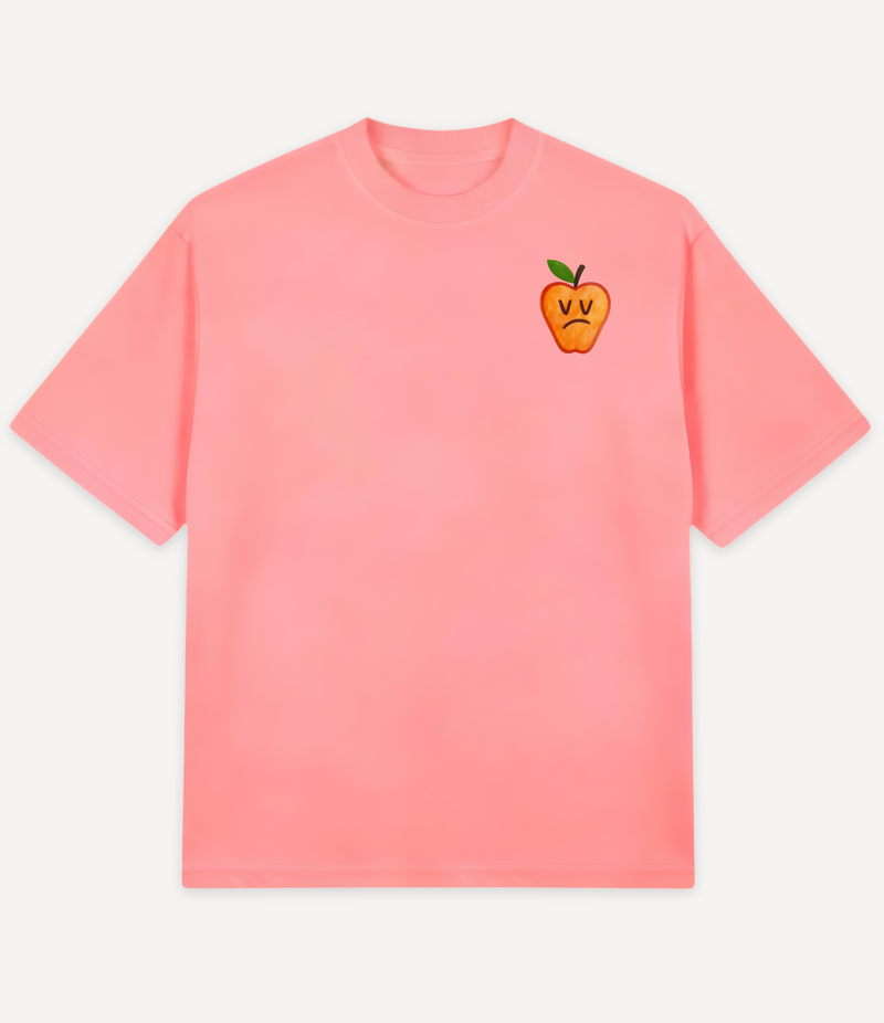 MAD ORANGE APPLE OVERSIZED T-SHIRT