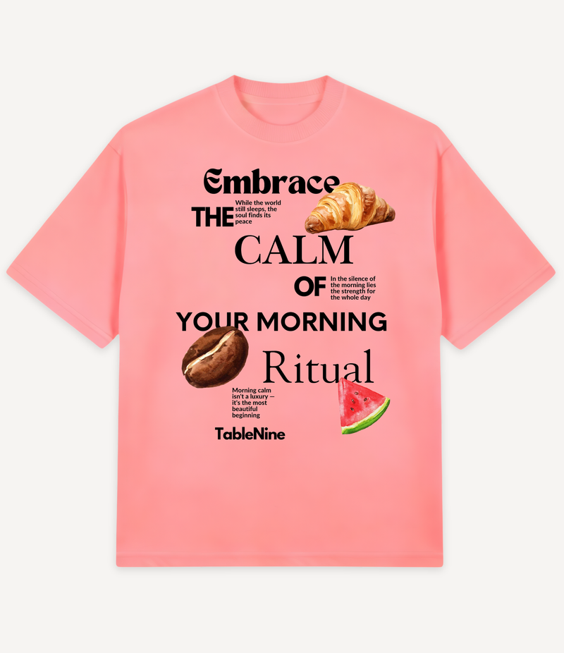MORNING RITUAL OVERSIZED T-SHIRT