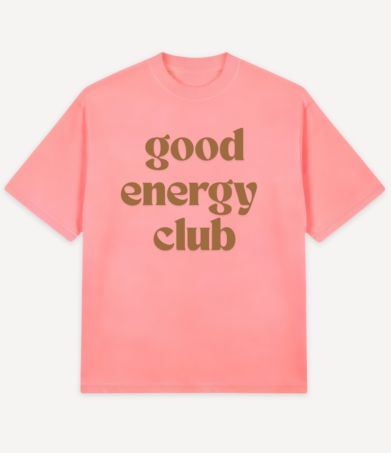 GOOD ENERGY CLUB OVERSIZED T-SHIRT