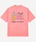 ICED COFFEE KEEPS ME SANE OVERSIZED T-SHIRT - Image 4