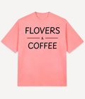 FLOVERS AND COFFEE OVERSIZED T-SHIRT - Image 4