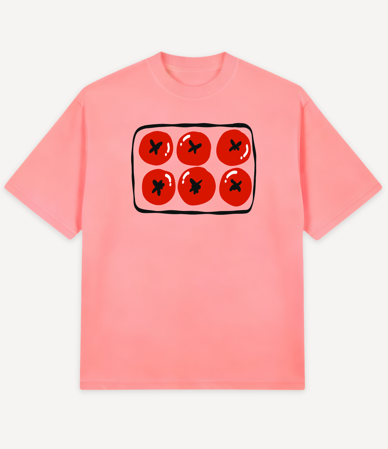 TOMATO OVERSIZED T-SHIRT