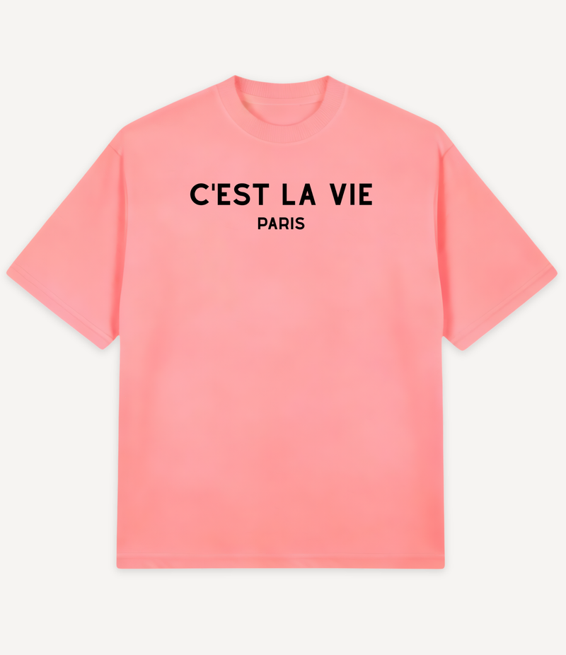 C'EST LA VIE OVERSIZED T-SHIRT