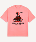 STAY AL DENTE OVERSIZED T-SHIRT - Image 4