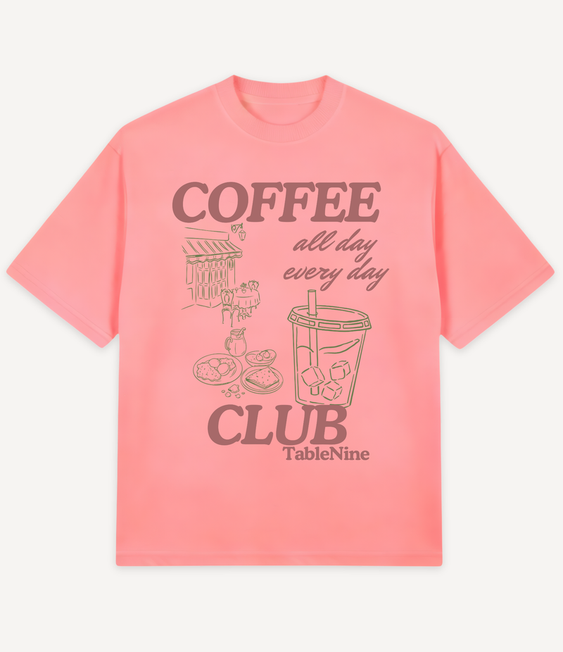 COFFEE ALL DAY EVERY DAY T-SHIRT
