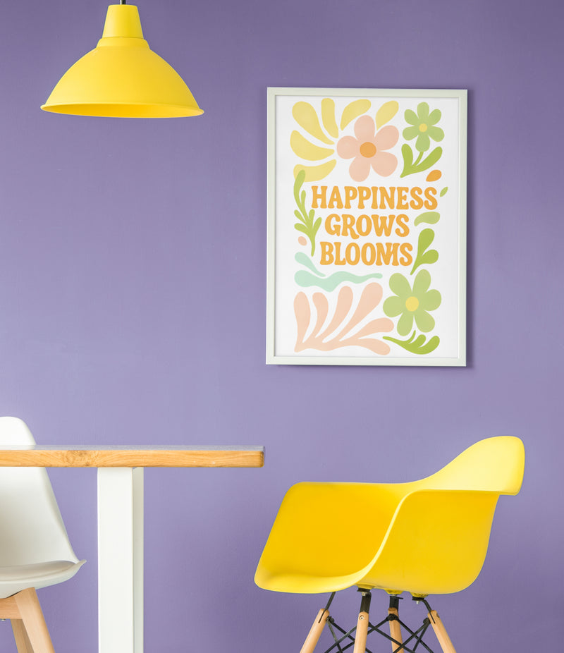 HAPPINESS GROWS BLOOMS