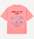 COFFEE & YAP CLUB OVERSIZED T-SHIRT - Image 3