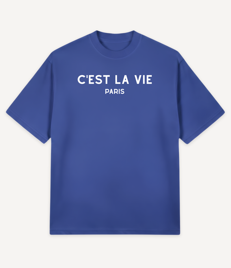 C'EST LA VIE OVERSIZED T-SHIRT
