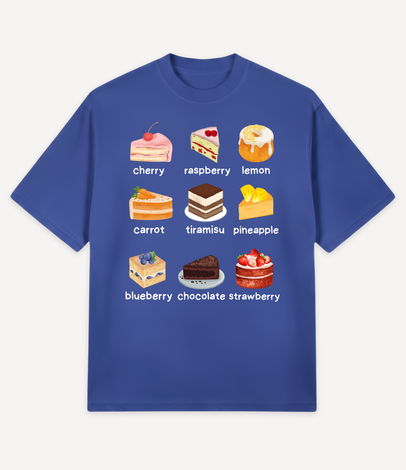DESSERT LOVER'S OVERSIZED T-SHIRT