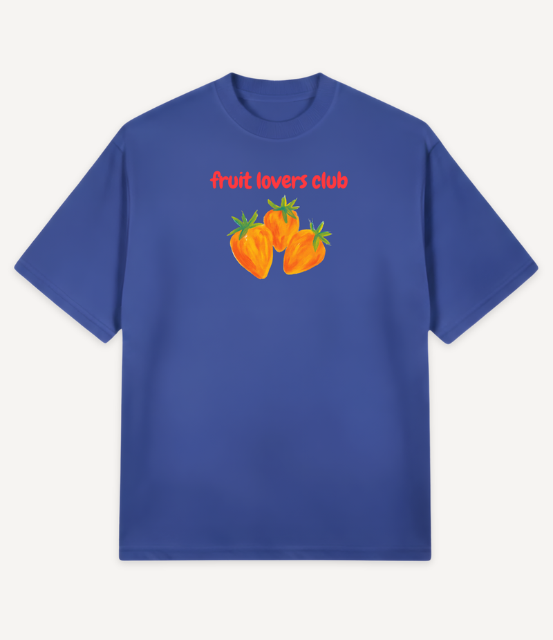FRUIT LOVERS CLUB SMALL OVERSIZED T-SHIRT