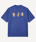 3 COFFEE CUPS OVERSIZED T-SHIRT - Image 5